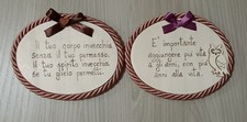  Quadretti Legno Frasi