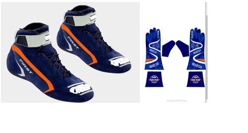 Kart racing matching shoes - racing,