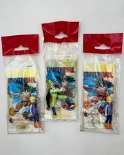 lotto di 3 bustine di Dragon Ball Magic Taps sealed del 1996 con minifigure