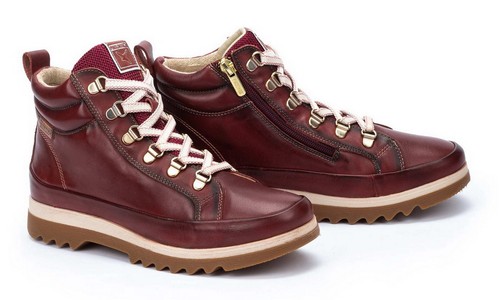 Stivaletto con lacci pikolinos - stivaletto,