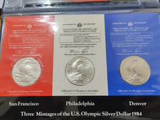 USA-3 DOLLARI ARGENTO DEL 1984
