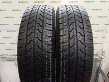 2 PNEUMATICI USATI 225 75 R 16C 121-120 R GOODYEAR EFFICIENT GRIP CARGO INVERNAL