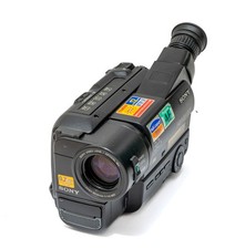 Videocamera cassette sony - videocamera, a