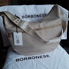 BORBONESE - Borsa Luna Color Sabbia