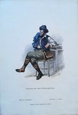 Coppia Incisioni Roma: Costumi