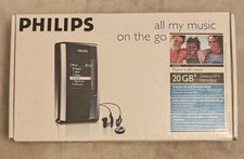 Philips HDD Jukebox 120/00 MP3 Lettore Portatile Musica Hard Disk 20GB Vintage