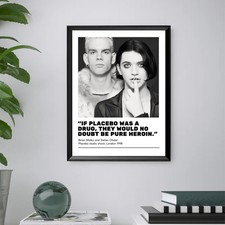Placebo - Quadro Stampa Poster