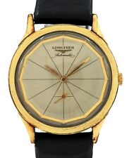 Orologio Vintage 1960 Uomo 34mm Longines Wittnauer Auto 10k Gold Filled W107-G29!