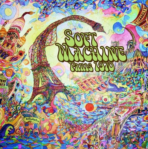 Soft machine paris 1970 2lp - paris,