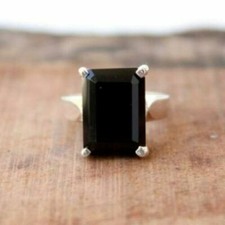 Attraente Onice Nera Gemma 925