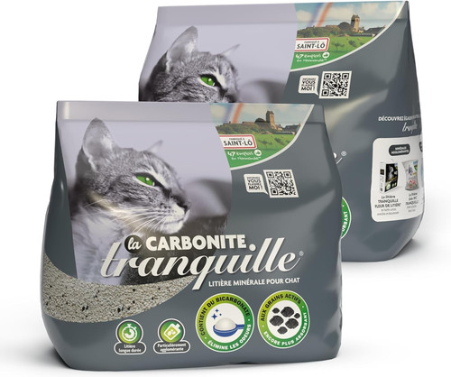 Lettiera agglomerante per - -,