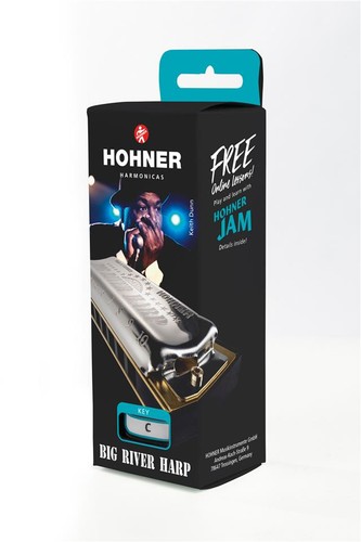 Hohner big river harmonica - big,
