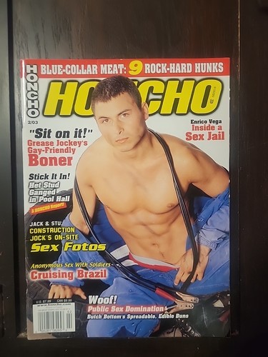 Honcho gay magazine february - gay,