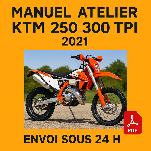 Manuel atelier ktm 250 - atelier, tpi