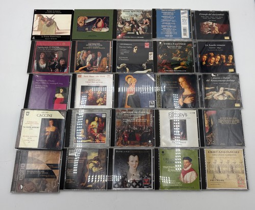 Lotto musica antica - cd,