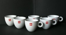 SET ILLY 6 TAZZE CAPPUCCINO NUOVE NO PIATTINI DA COLLEZIONE O USO TAZZINE