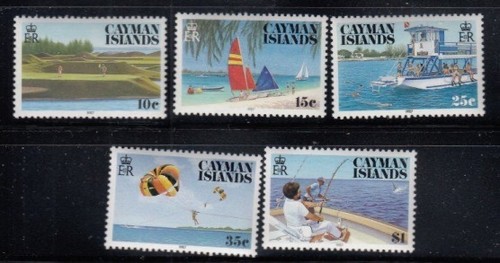 Cayman islands set mnh golf - mnh,