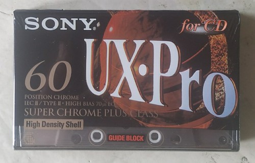 Audiocassetta sony pro 60 - sony, ux-pro
