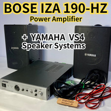 Amplificatore di zona integrato BOSE IZA 190-HZ e sistemi di altoparlanti YAM...