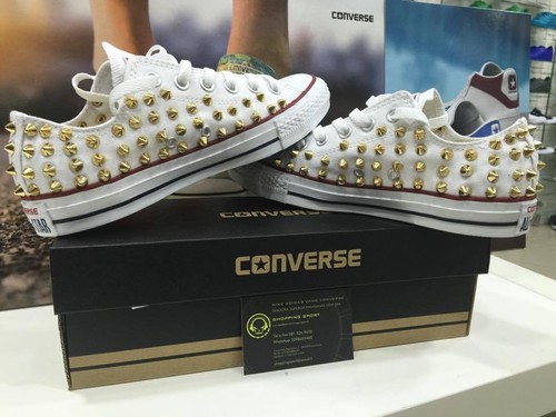 Converse bianche basse all - converse,