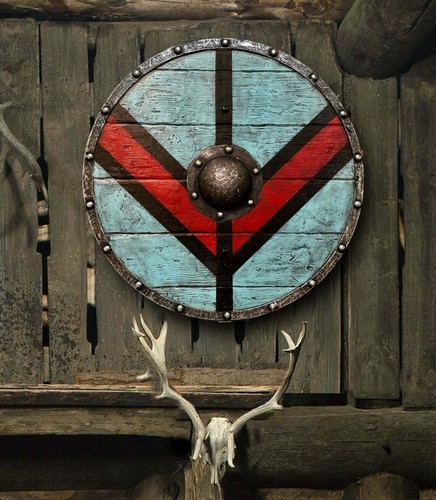 Scudo medievale scudo vichingo