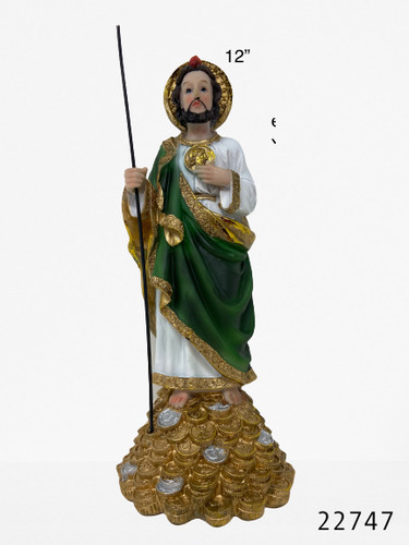 Statuina religiosa san giuda - statuina,