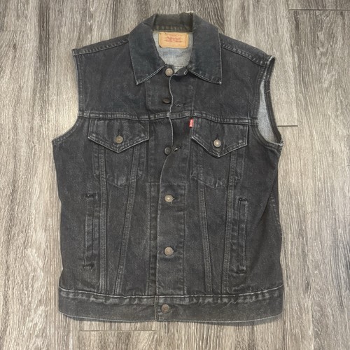 Gilet levi denim - gilet,