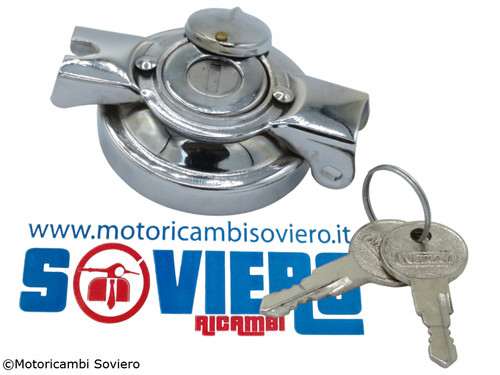 Tappo serbatoio cromato chiave - tappo,