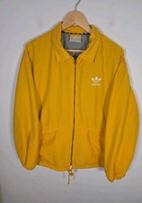Giubbotto Bomber Uomo Adidas Originals Vintage Anni 90 Taglia Large Giallo Oasis Tour ? 