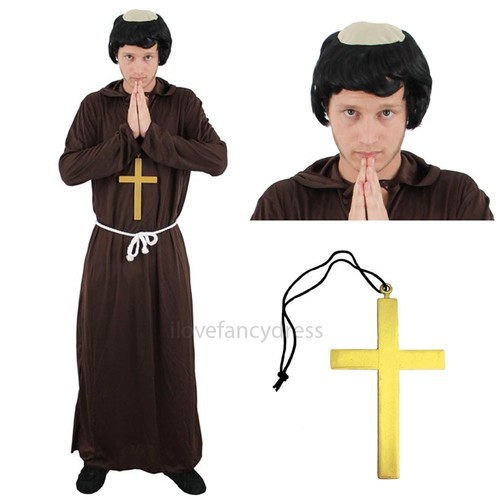 Costume monaco vestaglia croce - costume,