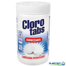 Marten CLORO TABS CANDEGGINA EFFERVESCENTE in PASTIGLIE SBIANCA e IGIENIZZA 1 kg