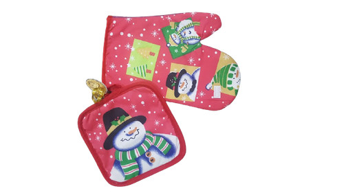 Natale guantone forno - guantone, +