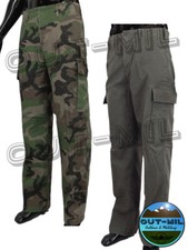 Pantalone Moleskin in Cotone Stone Washed (replica Esercito Tedesco)