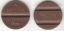 GETTONE TELEFONICO CMM 7711 PER MANUTENZIONE ROSSO ITALY TELEPHONE TOKEN TEST