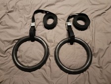 Anelli da ginnastica in legno