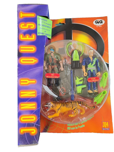 Jonny quest jq4 action - jonny, figures