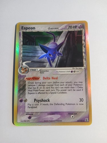 Pokemon card espeon delta - espeon,