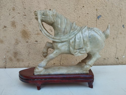 Antica scultura cavallo tang - cavallo,