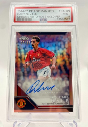 Gary neville 2025 topps chrome - gary,