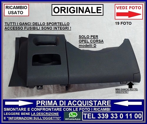 Plastica accesso fusibili - plastica,