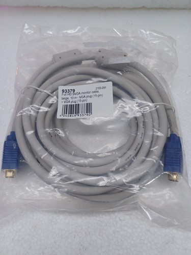 Cavo 10mt vga maschio - /,
