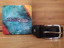 CINTURA RENATO BALESTRA UOMO COLORE BLU BOX ORIGINALE COME NUOVO