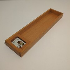 Vaschetta Portamatite in Legno - BONNIE BONNETS Vintage Anni 70