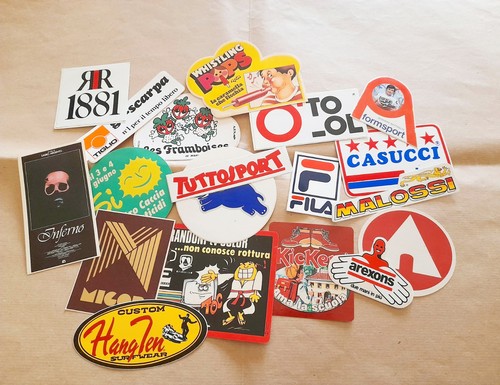 Lotto adesivi stickers - di,
