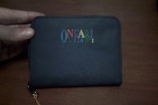 portafoglio donna nero in pvc