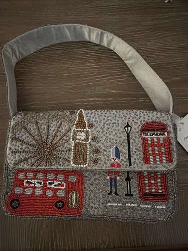 Borsa londra con perline - londra,
