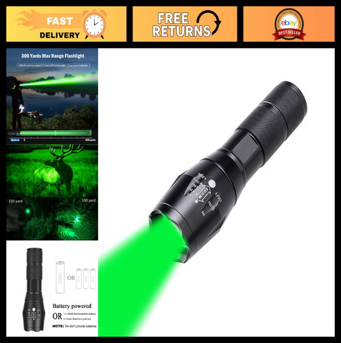 Torcia led verde - lumen,