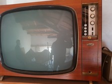 Televisore vintage in b/n