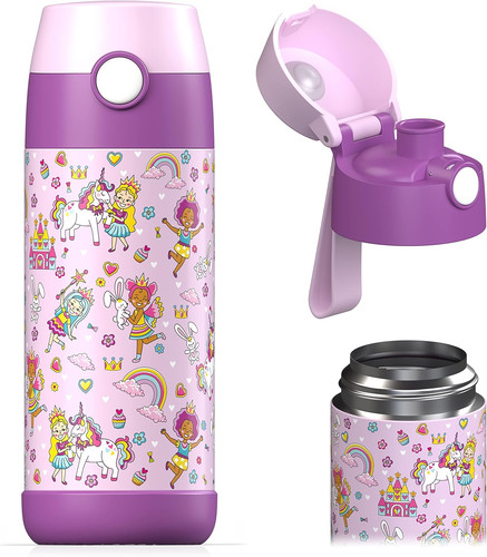 Borraccia bambini acciaio inox - borraccia,