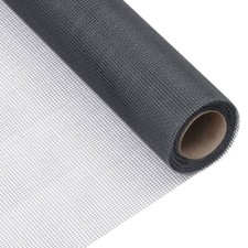 ROTOLO ZANZARIERA 120x250 Cm GRIGIO in FIBRA DI VETRO per Finestre Porte - 3660